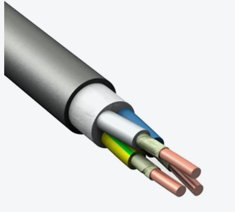 Кабель ВВГ нг  (А) FRLS -  3х1,5 ок(N, PE)-1 ГОСТ (100м) TDM SQ0117-0079