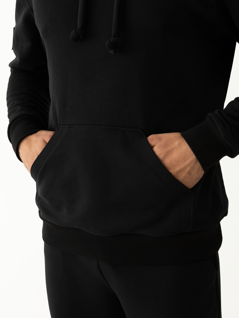 Костюм мужской спортивный (без начеса). Уголь