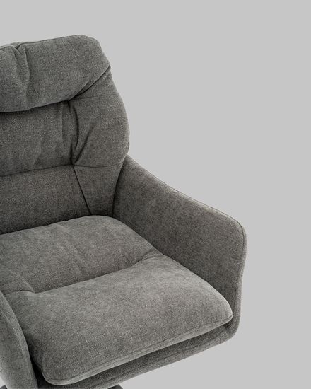 Стул Ральфио букле серый