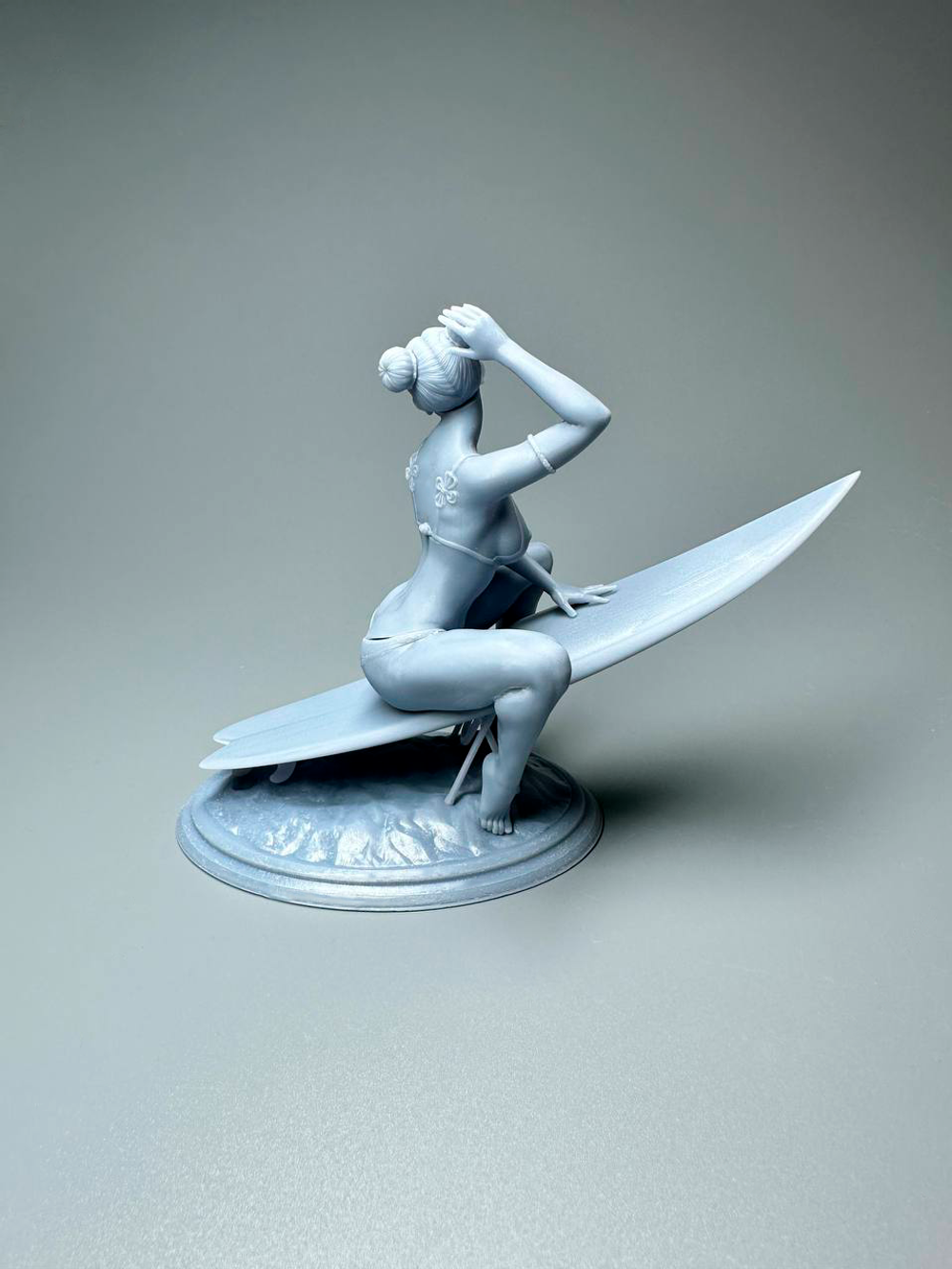 Chun-Li Street Fighter на серфе фигурка