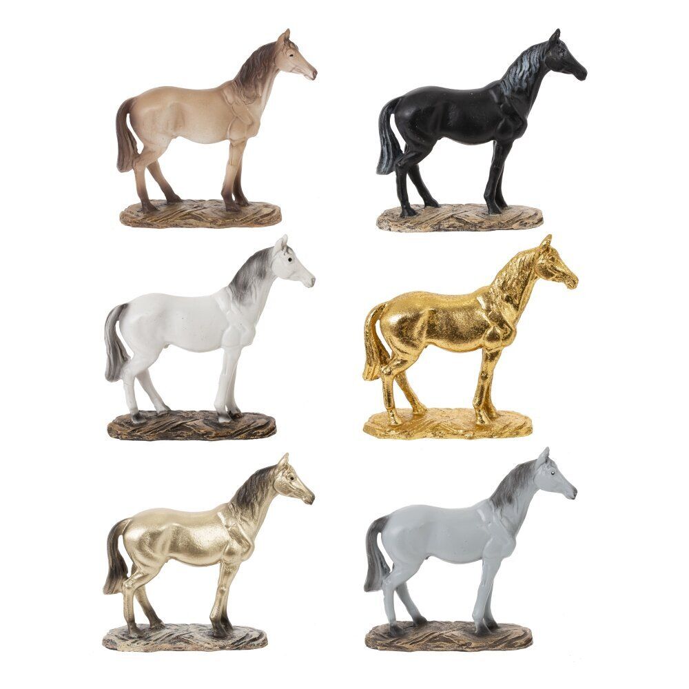 GAEM Фигурка декоративная "Лошадь", L9 W3 H10 см, 6в.