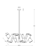 Подвесной светильник Maytoni MOD095PL-10W