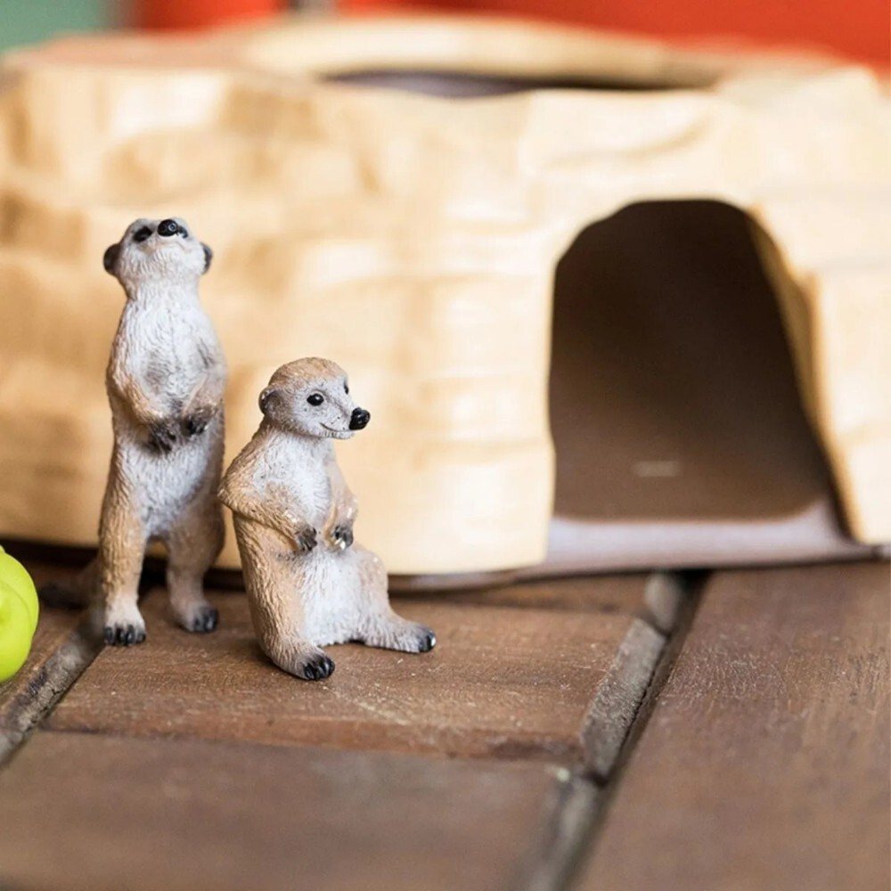 Schleich Дикая жизнь - Встреча с сурикатами 42595 / артикул   42595  / GTIN 4059433573434