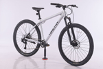 Велосипед 26" TIMETRY TT804 9ск. серебристый черный
