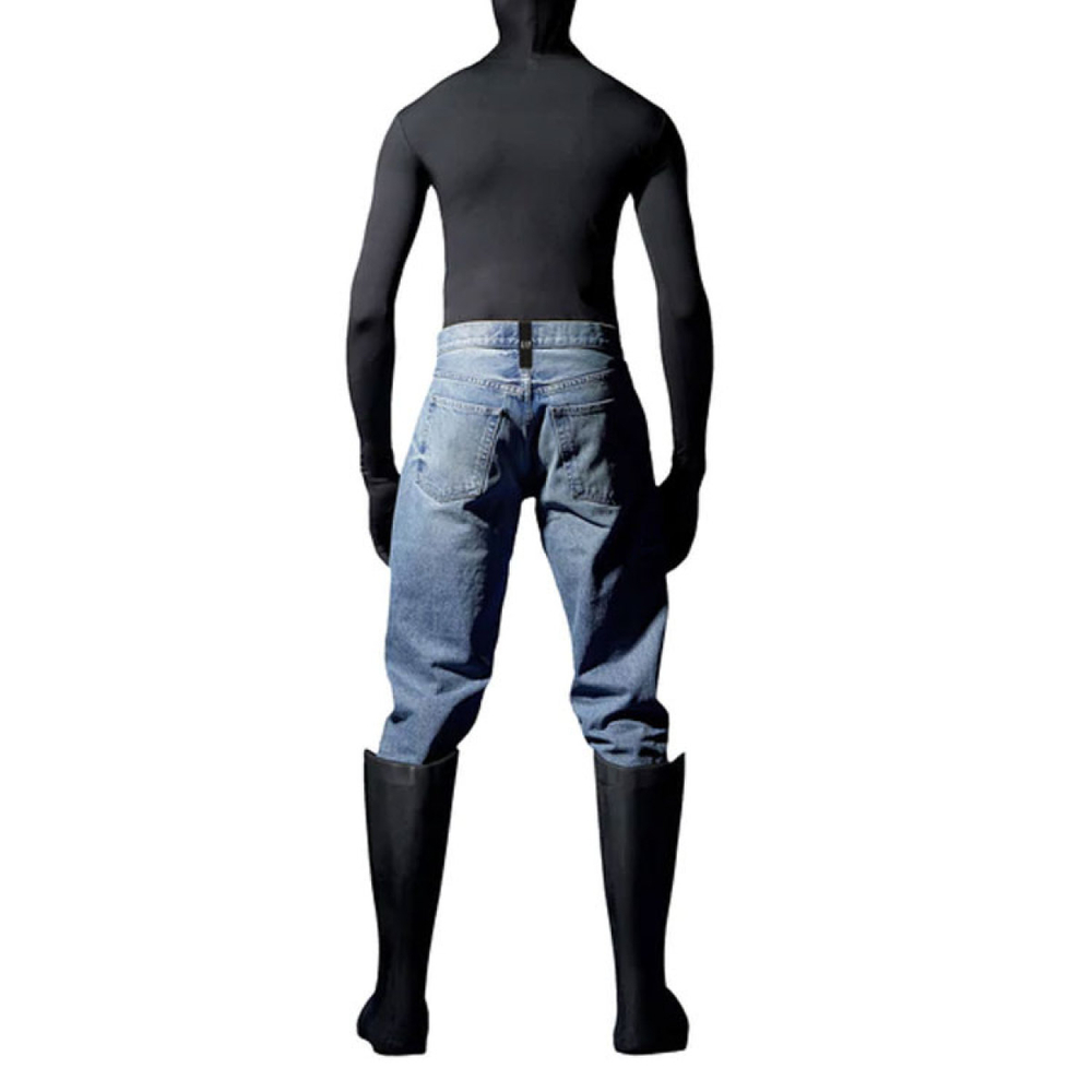 YEEZY x Gap x Balenciaga джинсы, синий, вымытый, разрезы