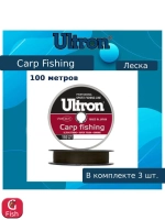 Монофильная леска рыболовная Carp Fishing 0,16 мм, 3,1 кг