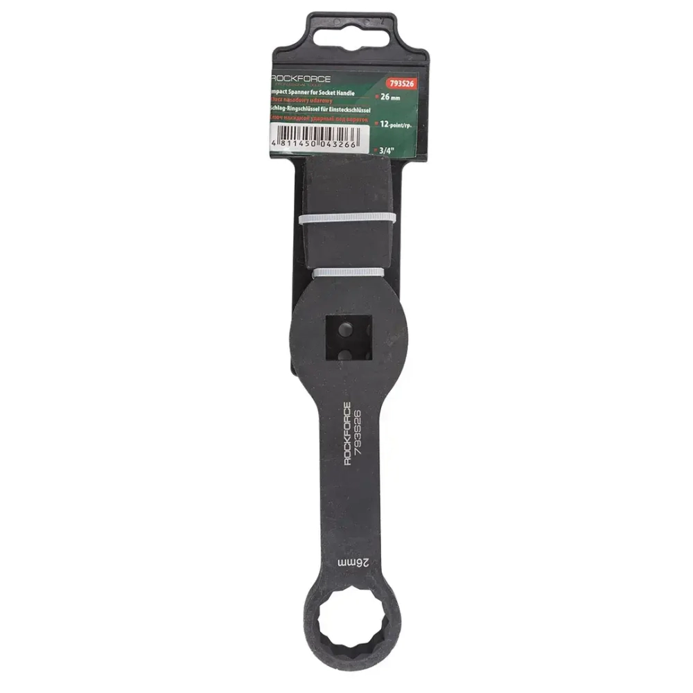 Ключ накидной ударный под вороток 26мм 12гр. 3/4'' RockForce##Rock FORCE RF-793S26
