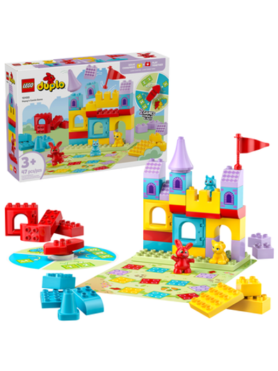 Конструктор Лего Дупло Замок Хопси | LEGO DUPLO Hopsy’s Castle Game 10450 - 10450, 47 деталей (3+)