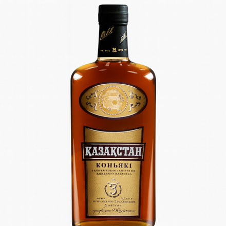 Коньяк Казахстанский 0,5 л (фляжка)