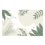 Сервировочная салфетка прямоугольная 26х41 см Нефрит