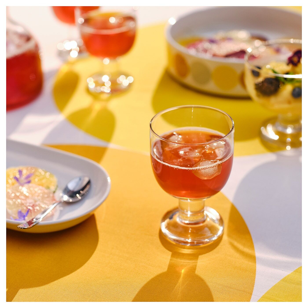 Бокал IKEA BROGGAN (БРЁГГАН), Стекло, 250 мл