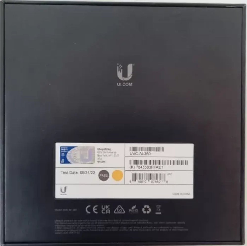Видеокамера Ubiquiti UVC-Al-360