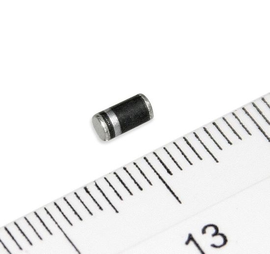 Диод выпрямительный 1А 1000В SM4007 / DO-213AB(MELF) (упаковка 10шт)