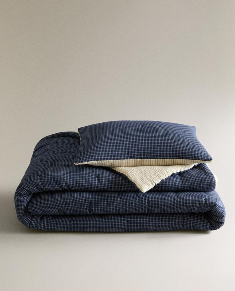 ZARA HOME ДЕТСКОЕ МУСЛИНОВОЕ ОДЕЯЛО, СИНИЙ