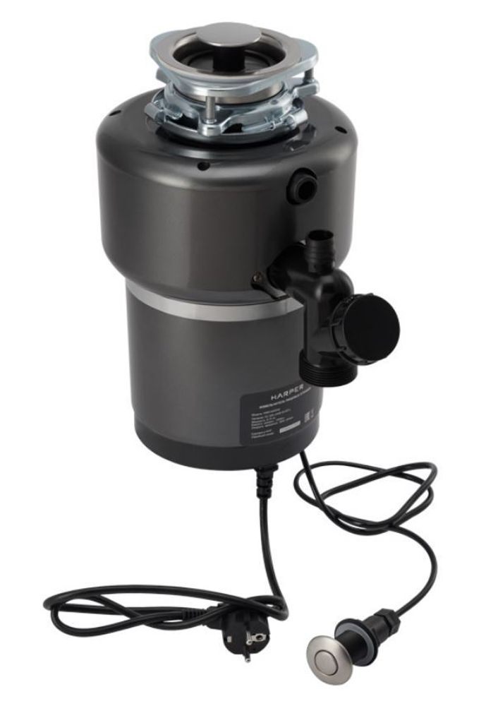 Измельчитель пищевых отходов HARPER HWD-600D02