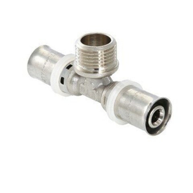 Пресс тройник наружная резьба VALTEC 20 х 3/4*