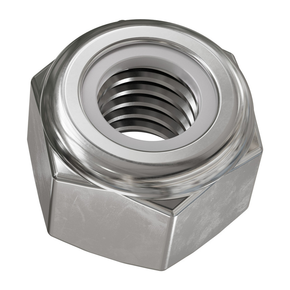 M4 x 0.7mm Nylock Nut - 250 Pack
