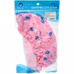 Шапочка для душа «Ultramarine - Shower bunini», микс 4 цвета, d-24 см (двухсторонняя, внутренний слой EVA)