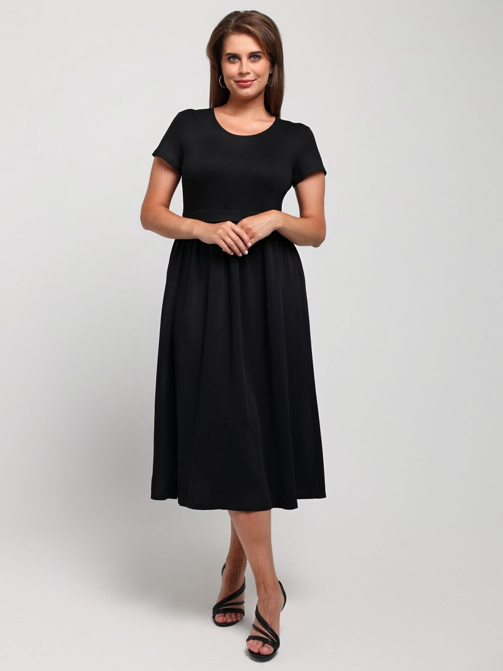 Платье Женственность Виотекс ЧЁРНЫЙ
