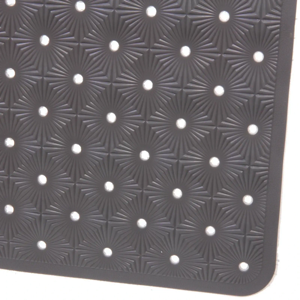 Коврик в ванну Селфи 68х38 ПВХ Франко серый