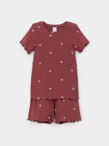 пижама  для девочки  К 1652/шоколадный десерт,сердечки