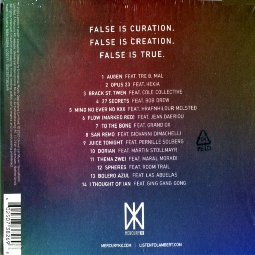 Lambert / False (CD)