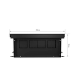 Конвектор внутрипольный Royal Thermo ATRIUM-110/250/2600-DG-U-BL