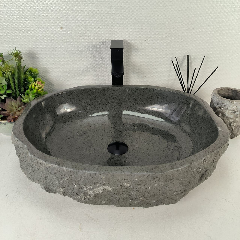 Раковина из андезита Erozy Grey EA-65010 56*46*15 0040