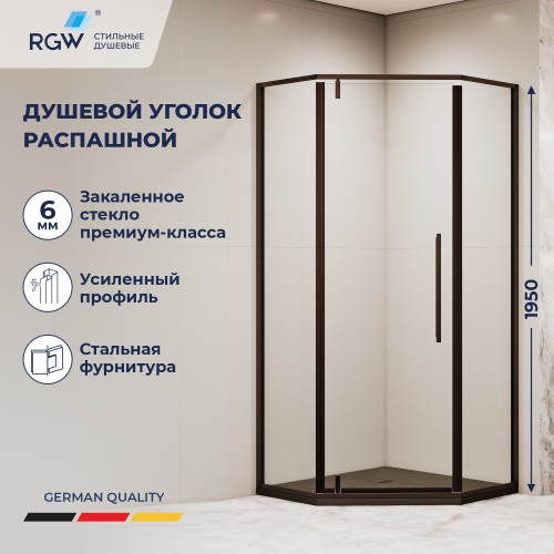 Душевой уголок RGW SV-81B (Прозрачное, 800x800)