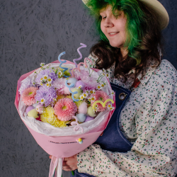 105. Нежный дофаминовый букет