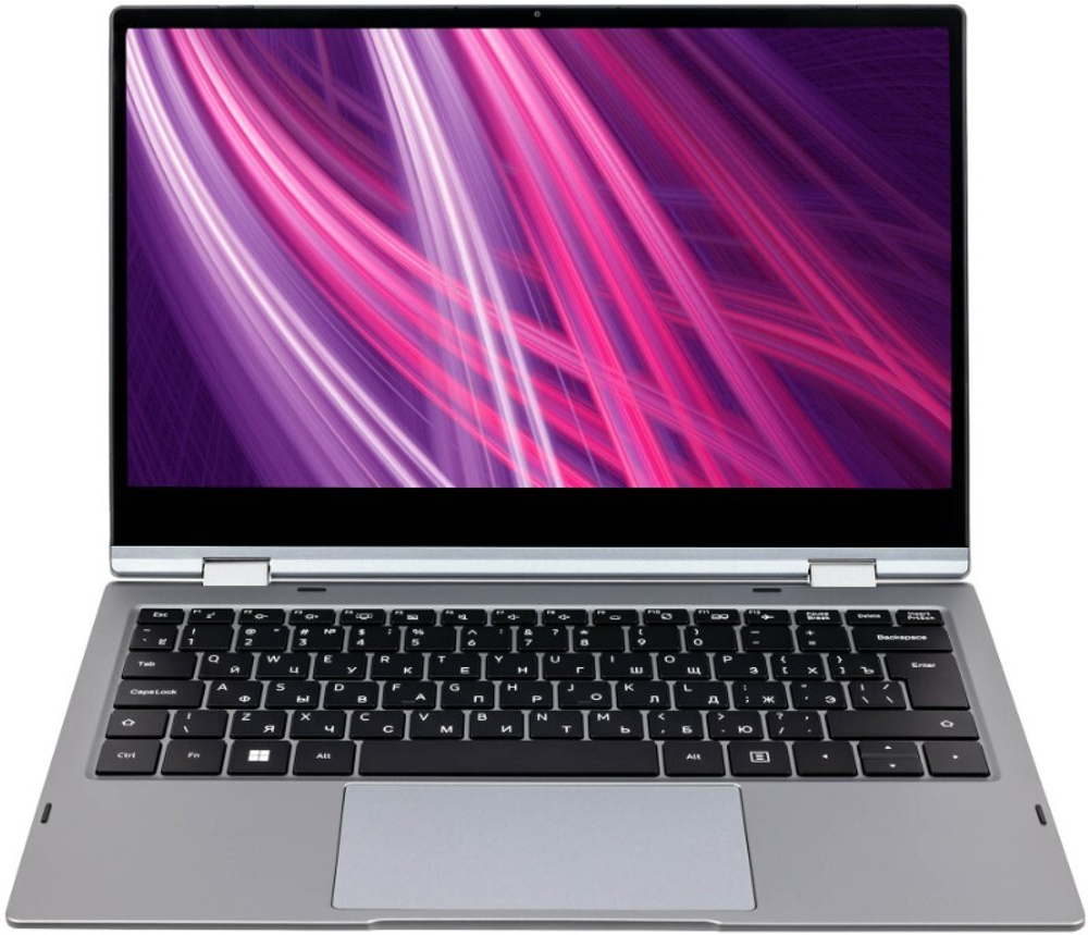 Ноутбук  HIPER Slim 13.3 ", Core i5, 16 Гб RAM, 512 Гб SSD, Iris Xe Graphics, Серый