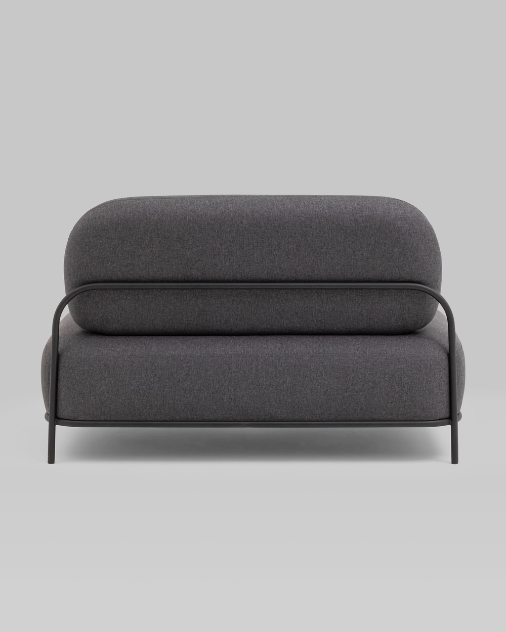 Диван Стоун рогожка тёмно-серый