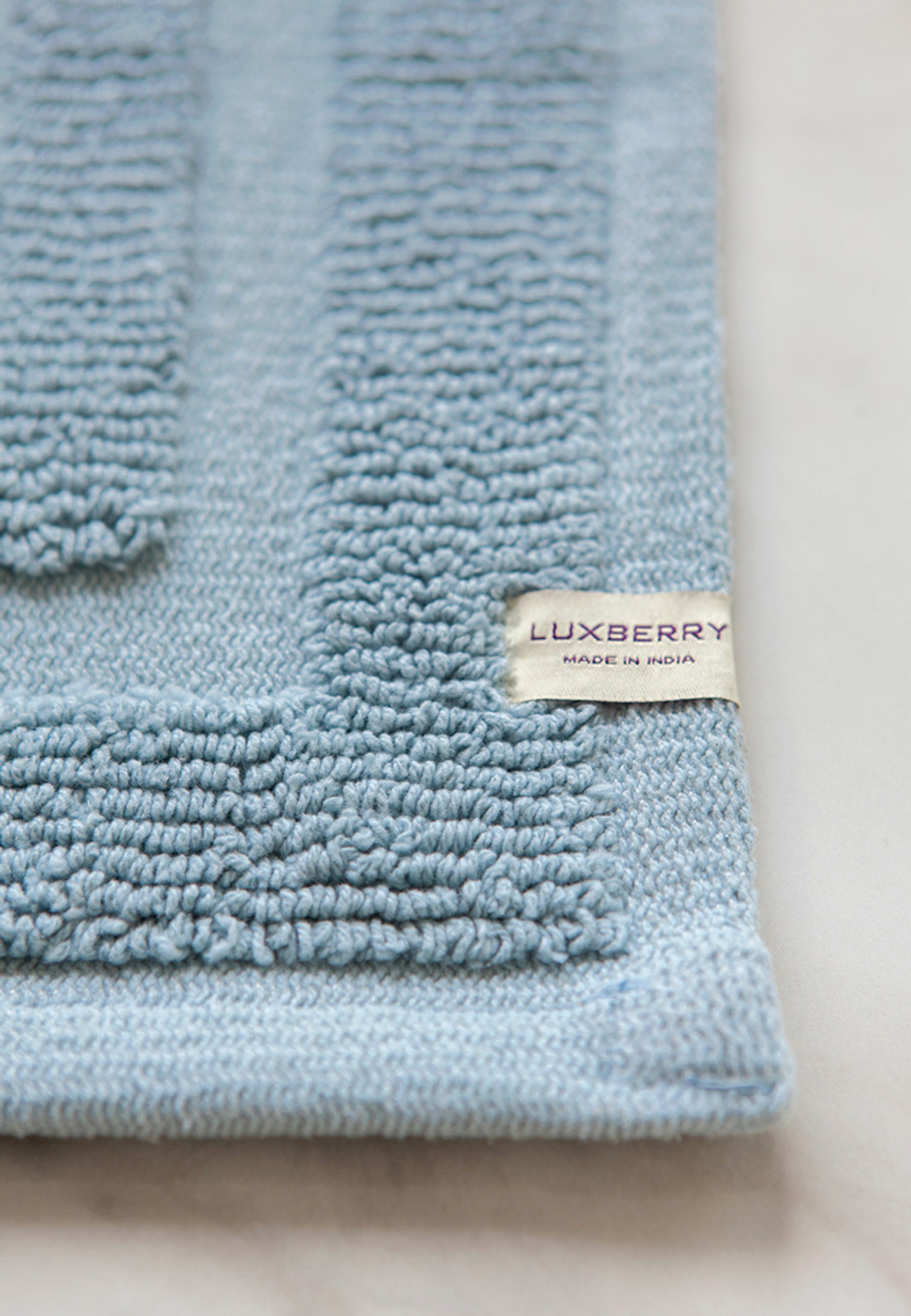 Коврик для ванной 70x120 Luxberry Bath1 голубой