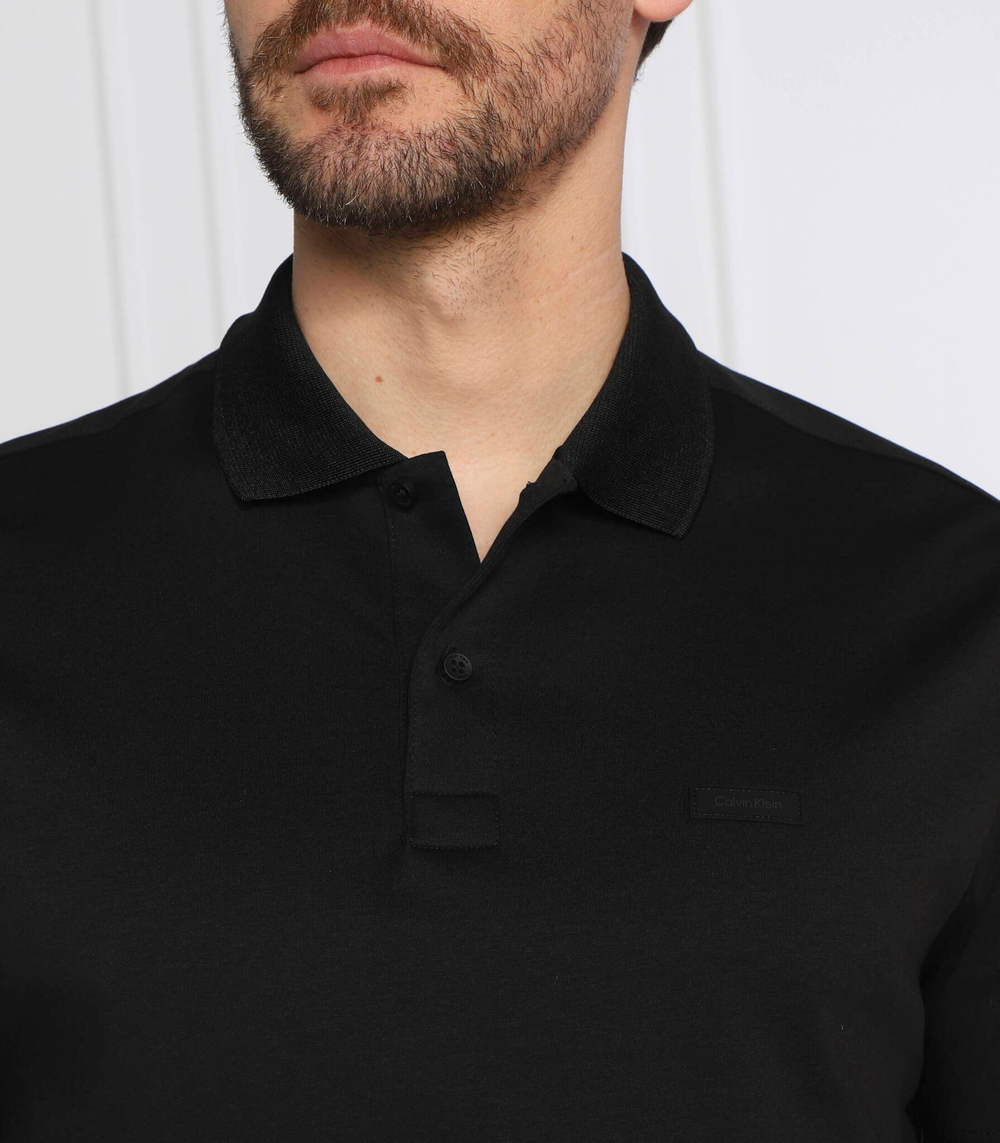 поло logo tape comfort Calvin Klein - черный(K10K110788)