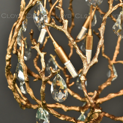 Люстра Cloyd OCCULT C6 / латунь (арт.11103)