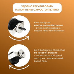 пистолет для монтажной пены металл