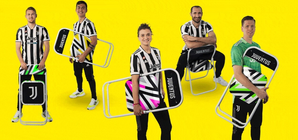 Складной стул Juventus Green