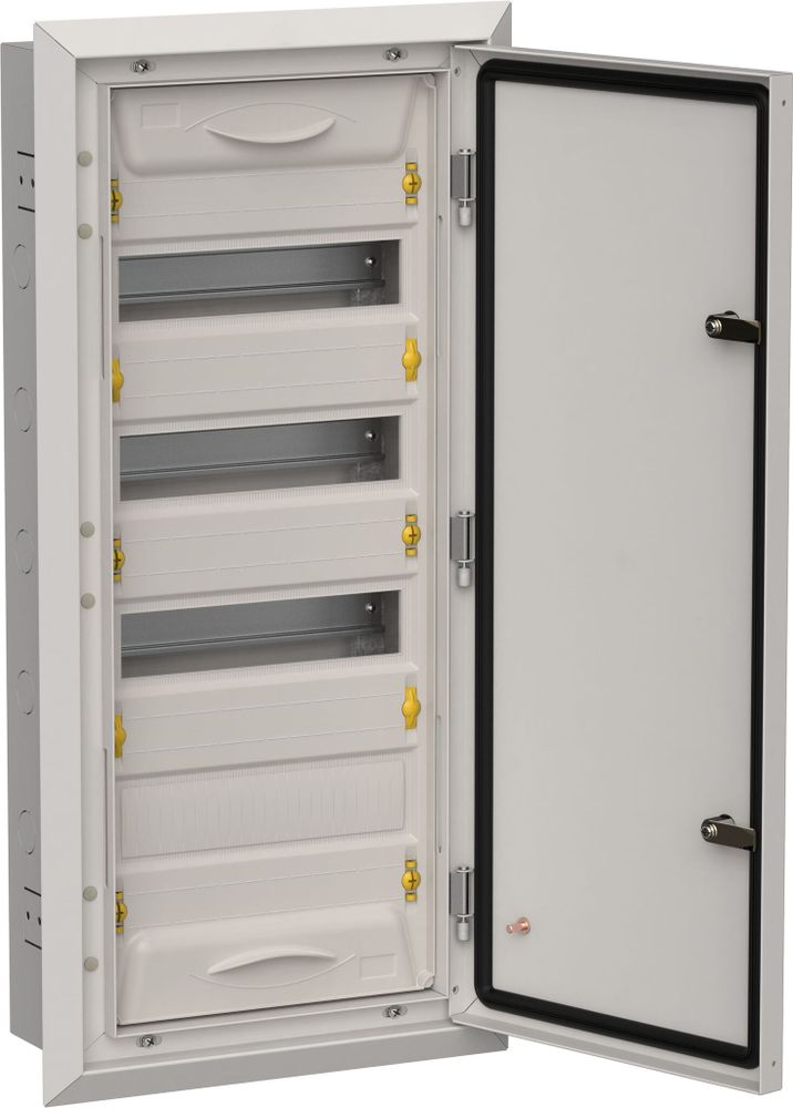 Корпус металлический ЩРВ-48 (1х48) 755х365х130мм IP31 серый (одна дверь) TITAN IEK