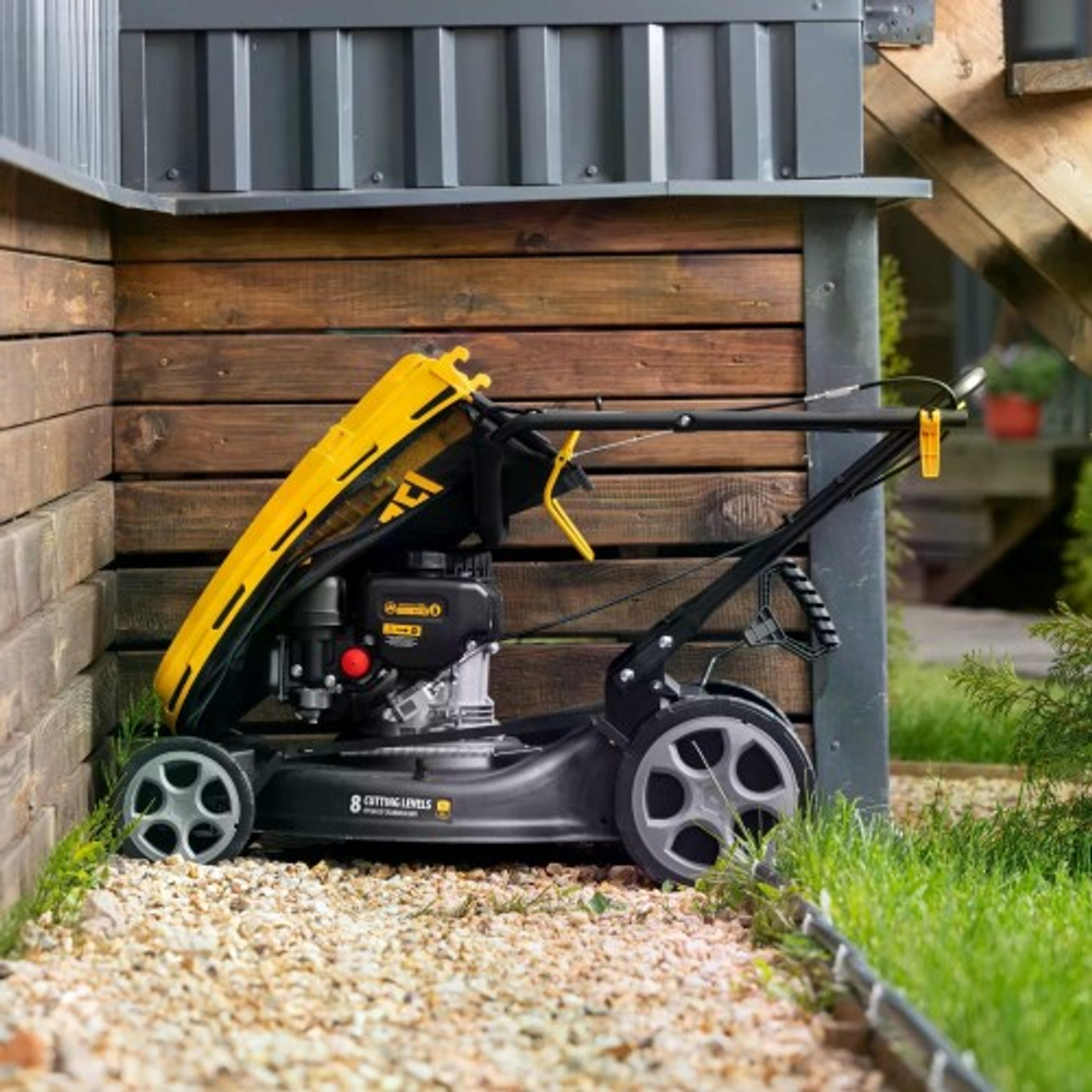 Газонокосилка бензиновая Denzel GLR-510SP-ZS 51 см, привод, травосборник 65 л 58825