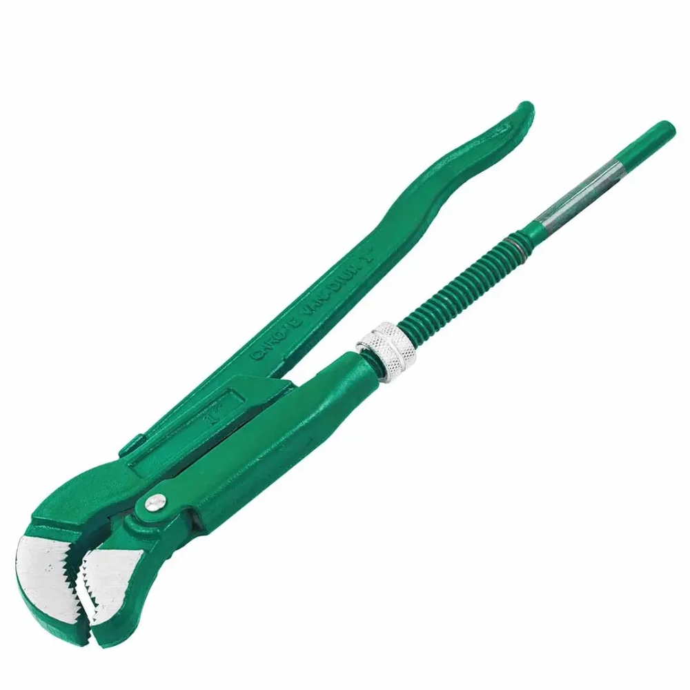 Ключ газовый 1''45° (захват S-образный:50мм) RockForce##Rock FORCE RF-684C14(к.26489)