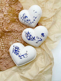 Бомба-сердце (XL) «Полевые цветы»