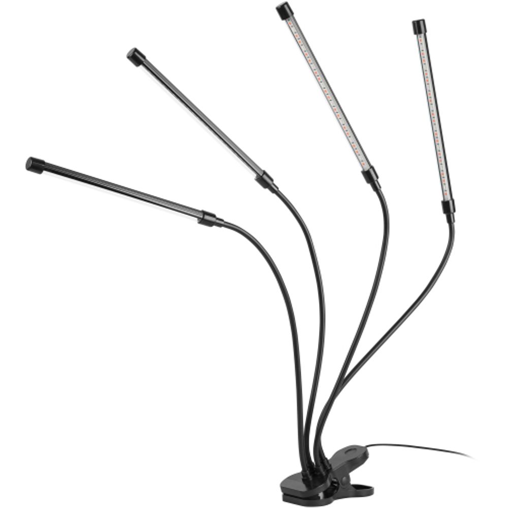 Светильник для растений на прищепке ЭРА FITO-40W-АLED-RB красно-синего спектра 40 Вт | Интерьерные фито светильники