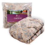 Одеяло 2-сп, 172х205 см, Дача, прочес.полиэф в-но, 250 г/м2, всесезон, чех 100% п/э