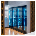 Шкаф винный Temptech Copenhagen CPRO1800DRB-24