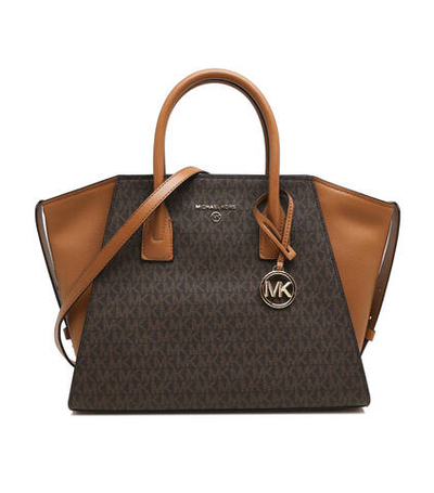 сумка-трапеция avril Michael Kors - коричневый(30F2G4VS7B)