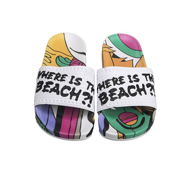 Adidas Adilette Slides 'Graffiti'