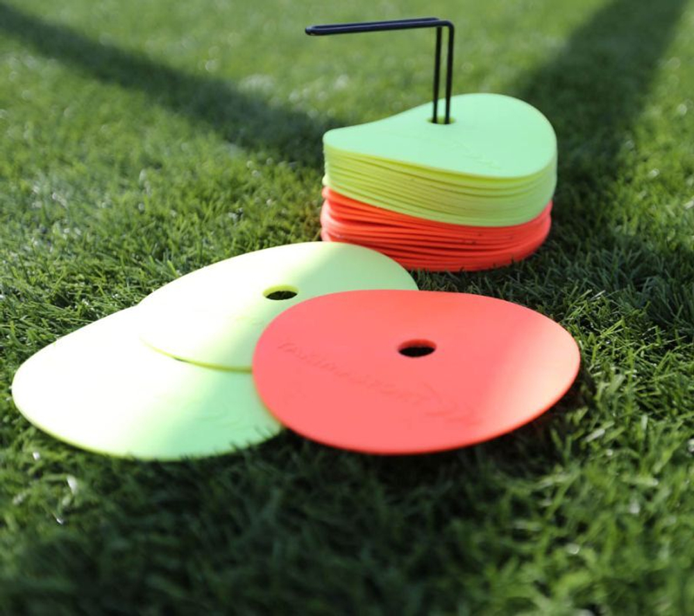 Znaczniki тренировкиowe Yakimasport Flat Marker 6in. 20P - желтый