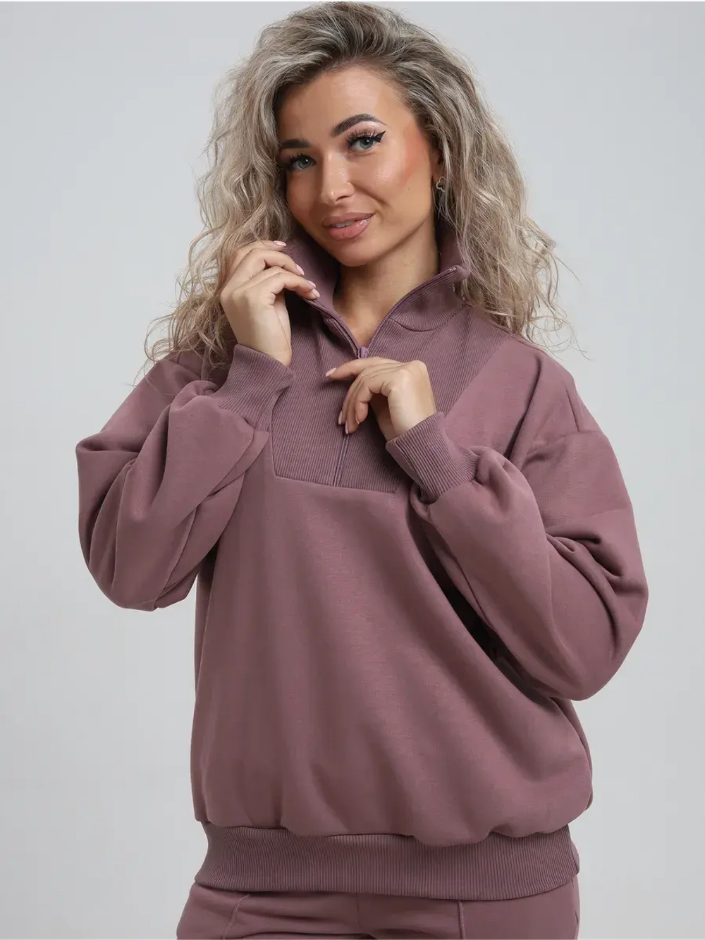 Спортивный костюм утепленный без начеса с брюками