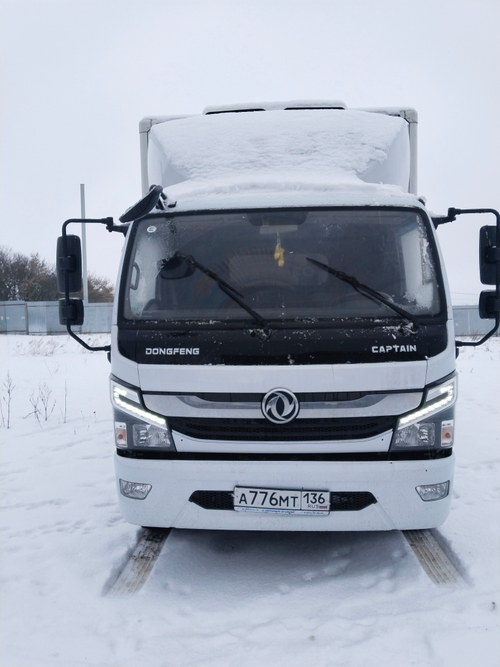DongFeng C120 Изотермический/рефрижератор с гидробортом АФ-475400-02 (Изотермический, Дизельный, 3.8
