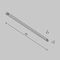 Трековый светильник Maytoni Technical EXILITY X Basis TR240-2-12W3K-B